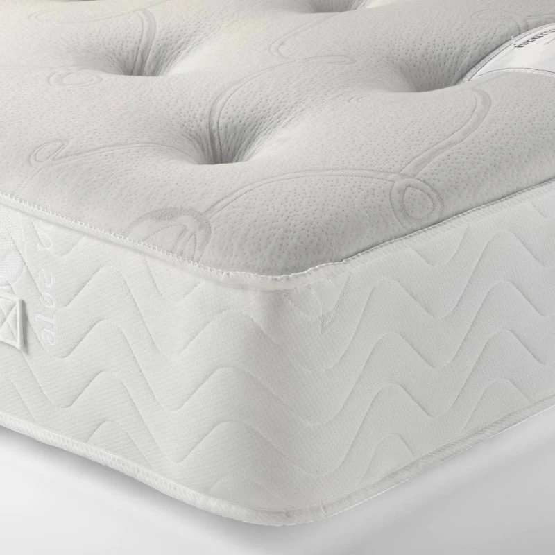 Image of Healthoapedic Memory Pocket Deluxe 1000 Mattress in White Size: Single White Unisex Single