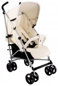 Image of My Babiie MB01 Cream Stroller.