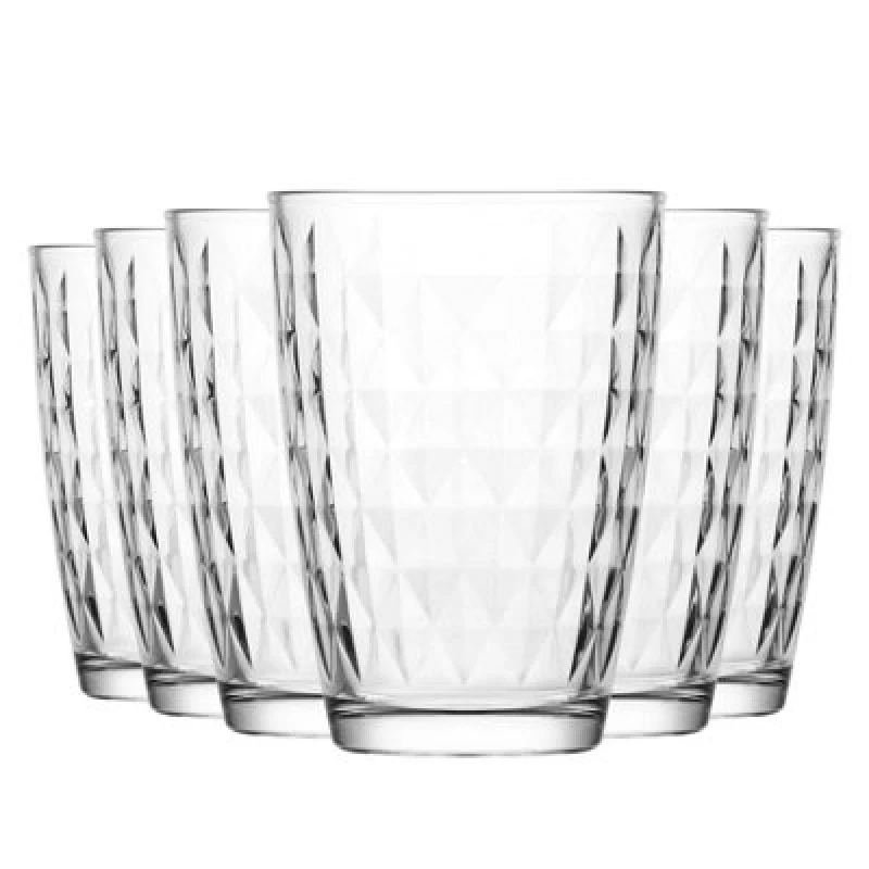 Image of LAV Artemis Highball Glasses - 415ml - Clear - Pack of 6 Clear