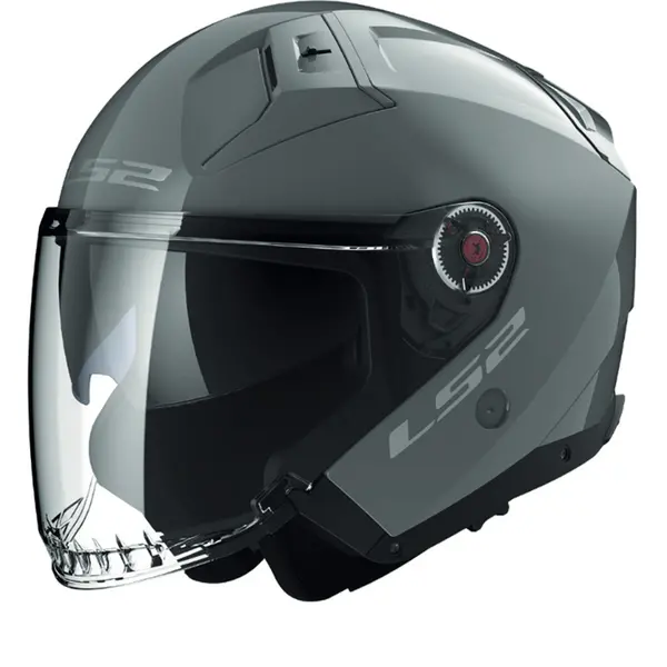 Image of LS2 OF603 Infinity II Solid Nardo Grey 06 Jet Helmet Size XL