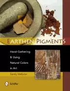 Image of earthen pigments hand gathering and using natural colors in art
