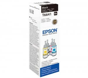 Image of Epson EcoTank T6641 Black Ink Bottle