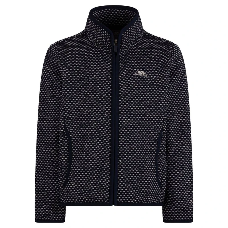 Image of Trespass TP7250 boys's Children's fleece jacket in Blue