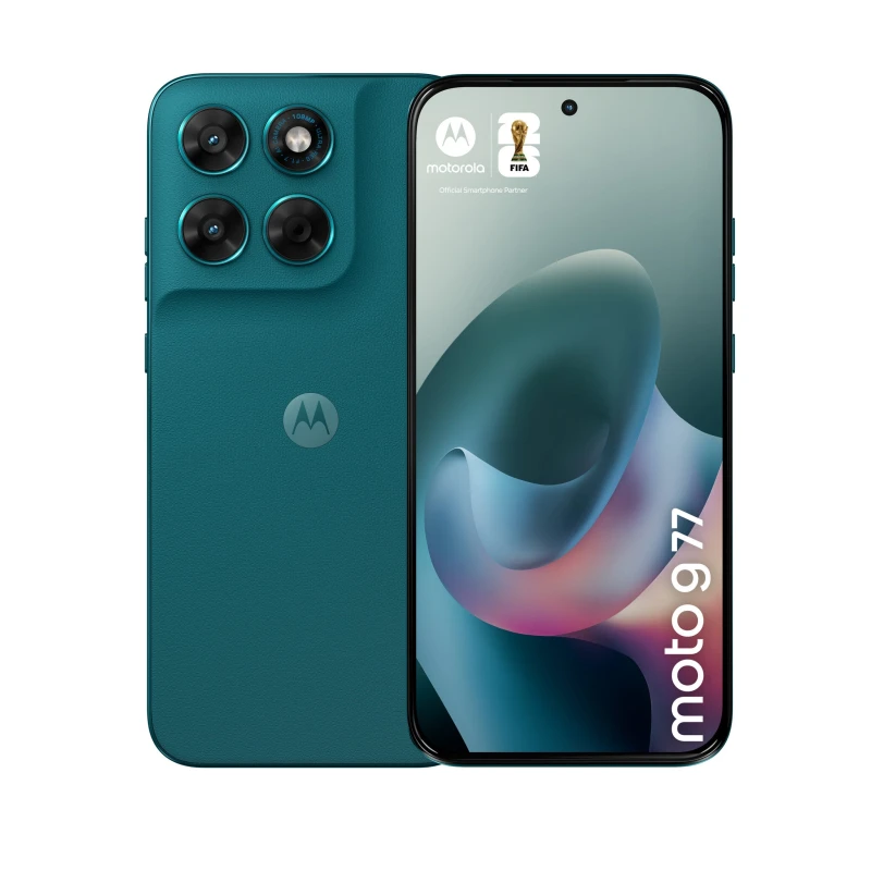 Image of Motorola Motorola moto g77 17.3cm (6.8") Hybrid Dual SIM Android 16.0 5G USB Type-C 8GB 128GB 5200 mAh Green PBAW0002GB