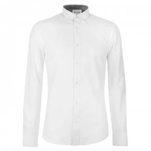 Image of Only and Sons Only Travis Oxford Shirt - WHITE