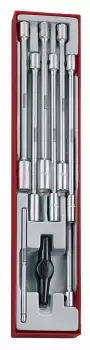 Image of Teng Tools TTXTB09 |9 Piece 3/8" Drive Extra Long Socket Set