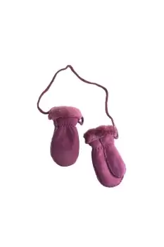 Image of Sheepskin Mittens With Thumbs