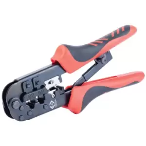 Image of CK Tools T3852A Ratchet Crimping Pliers For Modular Plugs 6/8P