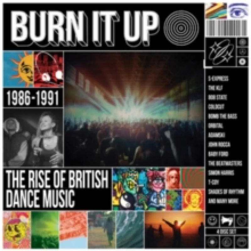 Image of Burn It Up: The Rise of Bristish Dance Music 1986-1991 CD / Box Set