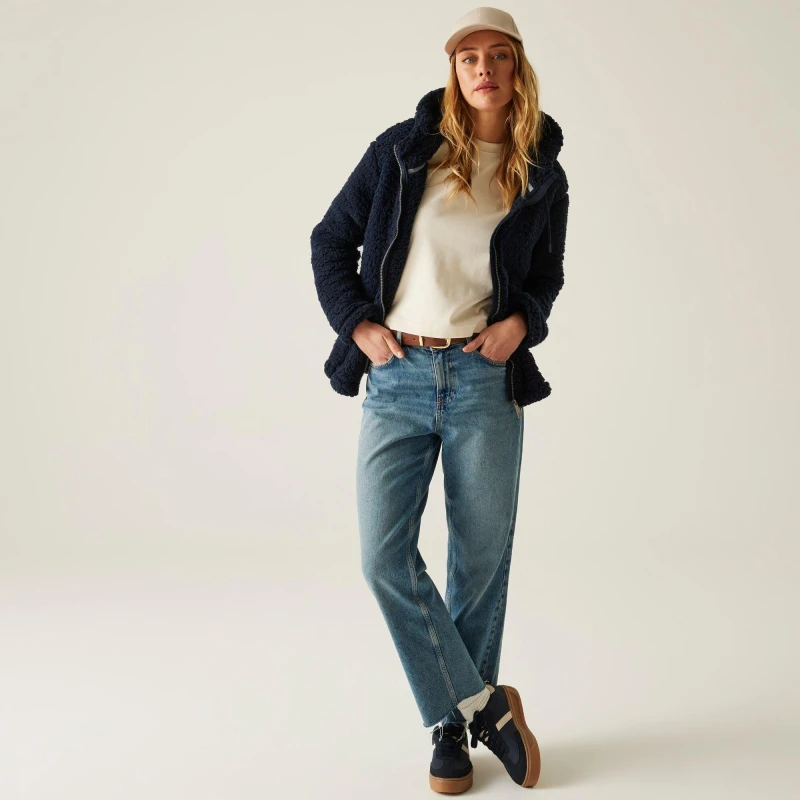 Image of Womens Full Zip Hoodie Regatta Orielle Bleu Female 48