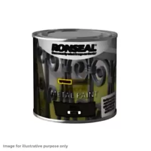 Image of Ronseal Direct to Metal Paint Silver Satin 250ml