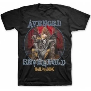 Image of Avenged Sevenfold Deadly Rule Mens Black T-Shirt: Medium