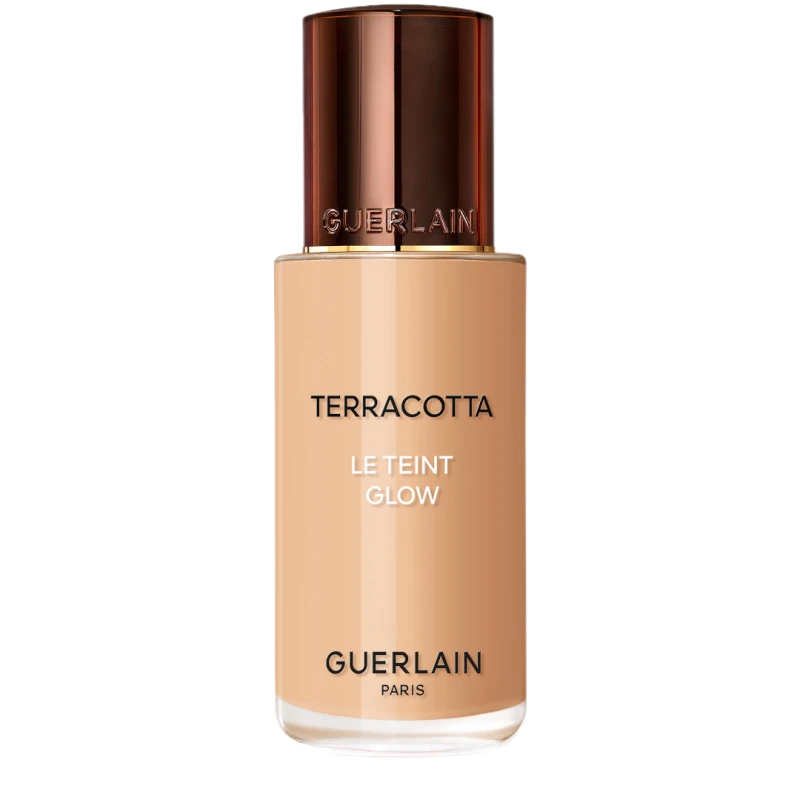 Image of Guerlain Terracotta Le Teint Glow Healthy Glow Foundation (Various Shades) - 3.5W WARM