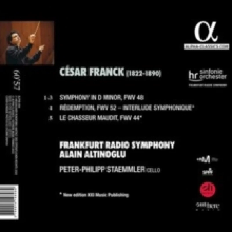 Image of Franck: Symphony in D Minor/Rdemption/Le Chasseur Maudit CD / Album Digipak