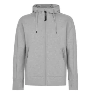 Image of CP COMPANY Goggle Full Zip Hoodie - Grey