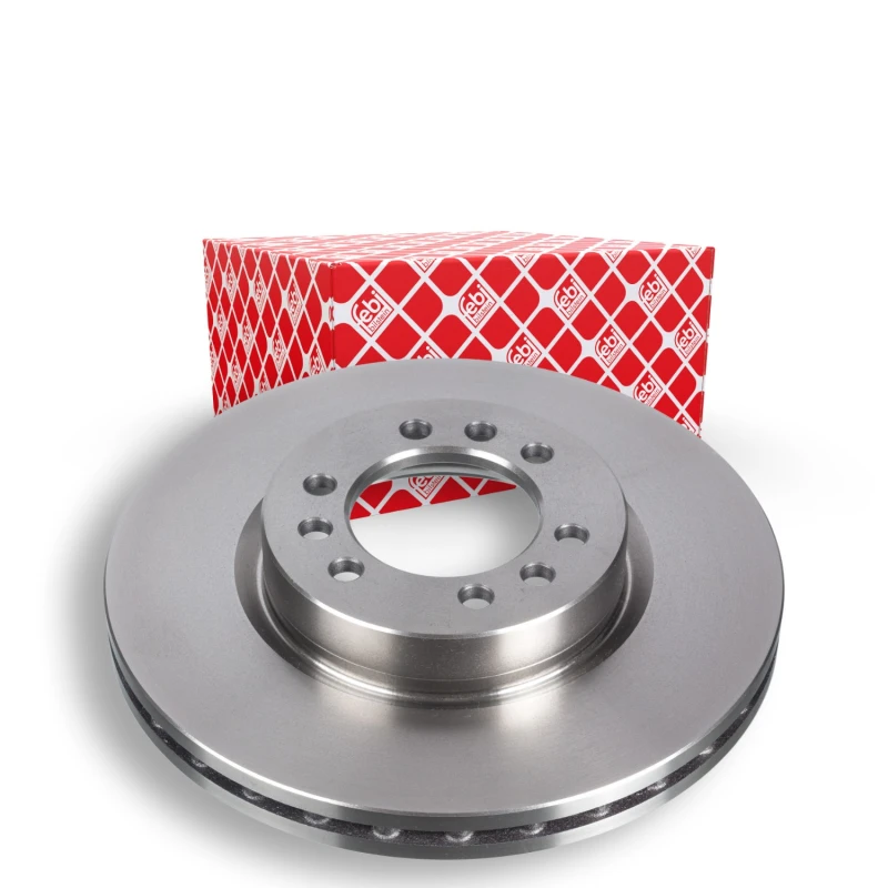 Image of FEBI BILSTEIN 29159 Brake disc Front Axle, internally vented, Coated Brake Disc (82)
