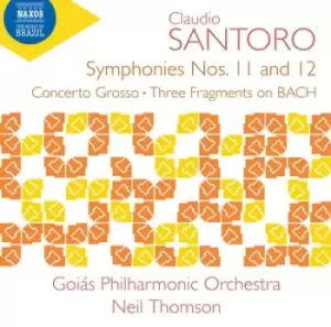 Image of Claudio Santoro Symphonies Nos 11 and 12/Concerto Grosso/ by Claudio Santoro CD Album