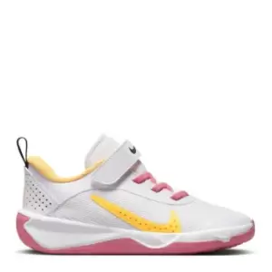 Image of Nike Omni Multi-Court Little Kids Shoes - White