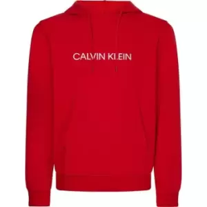 Image of Calvin Klein Performance Essential OTH Logo Hoodie - Red