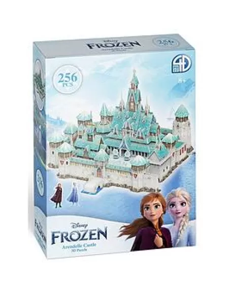 Image of Disney Frozen Arendelle Castle Paper Core 3D Puzzle Model