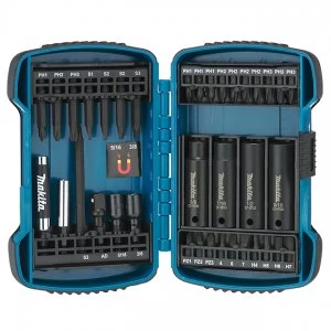 Image of Makita 9 Piece 38 Drive Impact Socket Set 38