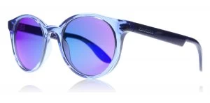 Image of Carrera Carrerino 14 Sunglasses Transparent Azure Blue KNQ 46mm