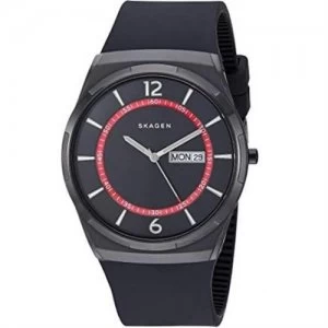 Image of Skagen Mens Melbye Black Ion Plated Watch - SKW6506