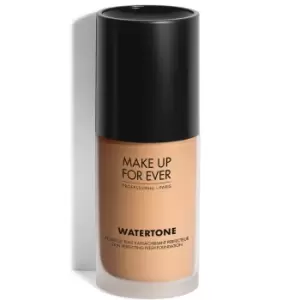 Image of MAKE UP FOR EVER watertone Foundation No Transfer and Natural Radiant Finish 40ml (Various Shades) - R370-Medium Beige