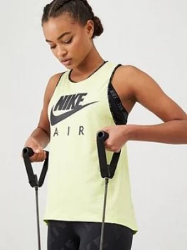 Image of Nike Running Air Tank - Limelight