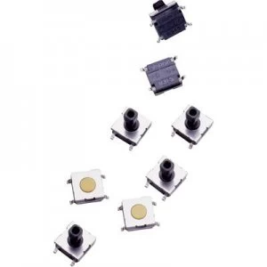 Image of Omron B3FS1002 Pushbutton 24 Vdc 0.05 A 1 x OffOn momentary