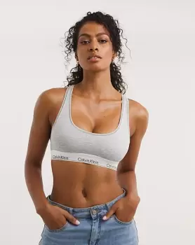 Image of Calvin Klein Modern Cotton Bralette Gry