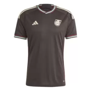 Image of adidas Jamaica Away Shirt 2023 Adults - Brown