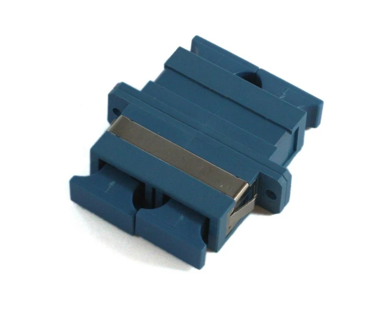 Image of Microconnect FISCSCSM fibre optic adapter SC Blue