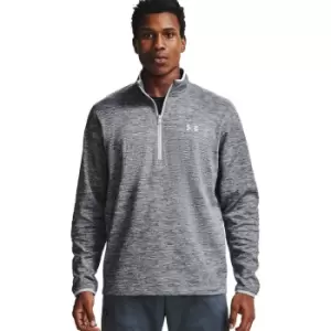 Image of Under Armour Armour Fleece 1/2 ZIP Halo Gray/Black - XL