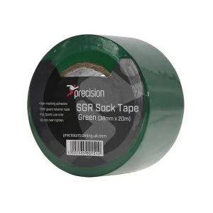 Image of Precision SGR Sock Tape 38mm (Pack of 5) - Green