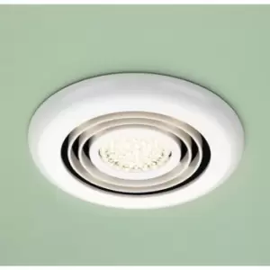 Image of HiB Cyclone Wet Room Inline Fan White 33800