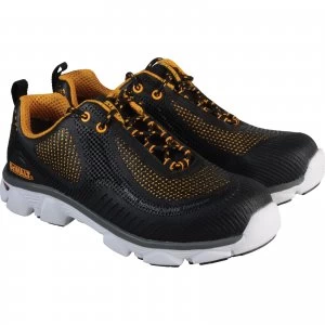 Image of DEWALT Mens Krypton Safety Work Trainers Brown Size 9