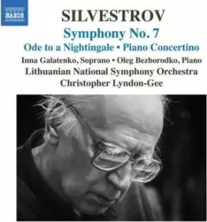 Image of Silvestrov Symphony No 7/Ode to a Nightingale/Piano Concertino by Valentin Silvestrov CD Album