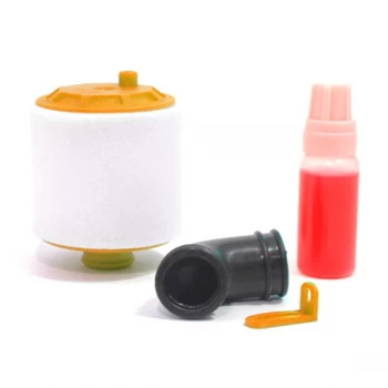 Image of Fastrax 1/10Th Air Filter Re-Buildable - Orange