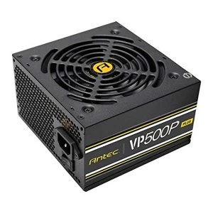 Image of Antec 500W VP500P Plus PSU, Sleeve Bearing Fan, Single 12V Rail, Fully Wired, 80 White