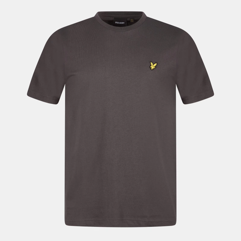 Image of Lyle & Scott Plain Logo T-Shirt Gunmetal XL
