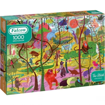 Image of Falcon Contemporary The Wild Jigsaw - 1000 Piece
