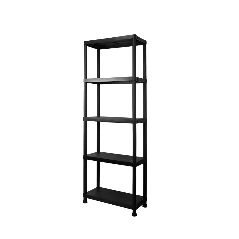 Image of Streetwize 5 Tier Heavy Duty Shelving Unit - Black One Size