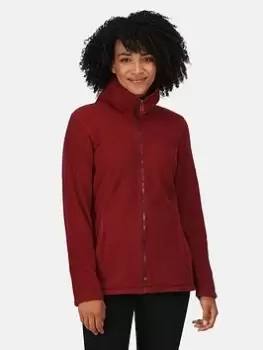 Image of Regatta Fayona Full Zip Fleece, Red, Size 12, Women