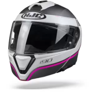 Image of HJC I90 Davan Pink Modular Helmet XS