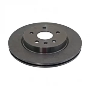 Image of Brake Disc 39373 by Febi Bilstein Rear Axle