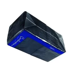 Image of Paper Napkins 2-Ply 330mm Black Pack of 100 3324BKCOM AU01116