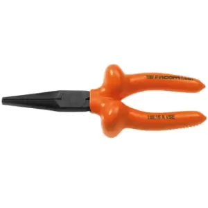 Image of Facom VSE Series Insulated Flat Nose Pliers 160mm
