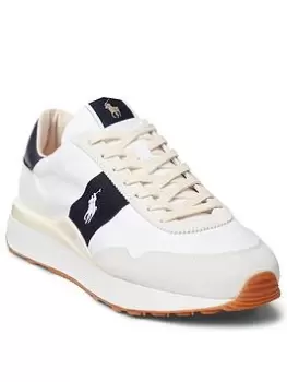 Image of Polo Ralph Lauren Train Runner Trainers, White, Size 9, Men