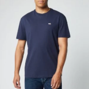 Image of Tommy Jeans Mens Tommy Classics T-Shirt - Twilight Navy - S